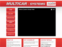 Tablet Screenshot of multicar-systems.com